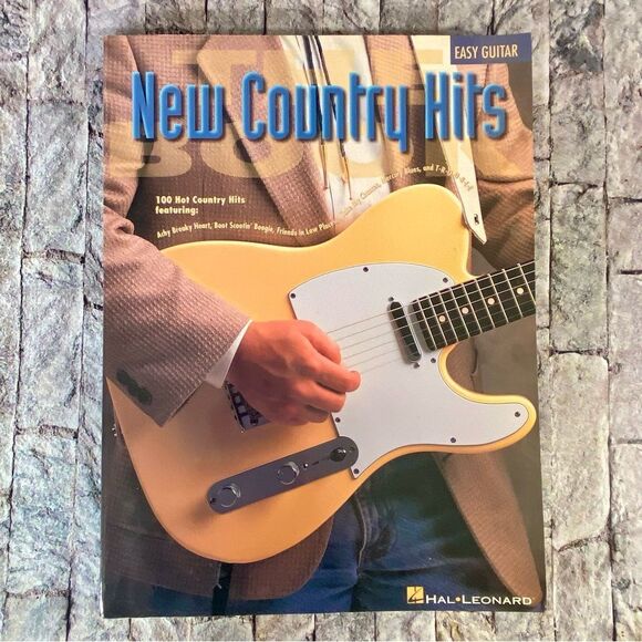 Hal Leonard The New Country Hits Book Easy Guitar Paperback - Picture 1 of 6